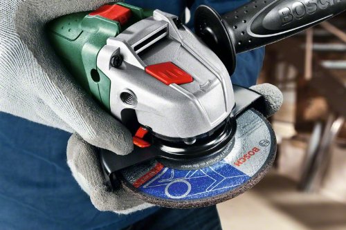 Bosch DIY Winkelschleifer PWS 750-115, Anti Vibrationshandgriff, Schutzhaube, Koffer (750 W, Leerlaufdrehzahl 12.000 min-1, Schleifscheiben-Ø 115 mm) - 5