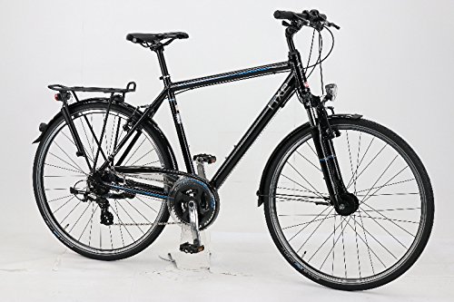 Preisvergleich Produktbild Rixe Lyon 28 Zoll Herrenfahrrad 24 Gang Kettenschaltung schwarz