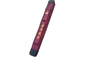 G-LIKE Tai Chi Schwerttasche Tragetasche - Traditionelle Chinesische Kampfkunst Taiji Wushu Kung Fu Qigong EIN- oder Zweilagig Tragbar Trainingsgerät Zubehör Beutel