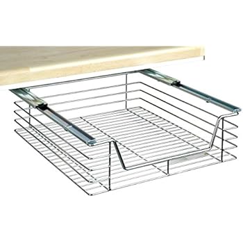 WENKO 5920100 Schrankauszug Midi - ausziehbare Ablage, Montage im