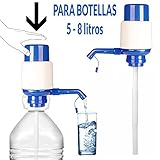 DISPENSADOR BOMBA AGUA UNIVERSAL BOTELLA GARRAFA 5L, 8L, 10L, 2.5L ANTI-GOTEO, ADAPTABLE, MANUAL CAMPING, ESCUELA, OFICINA, HOGAR MARCA REGALITOS TV