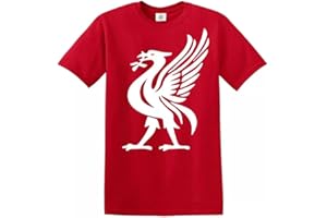 Trend Gear Liverpool Liver Bird Sports Liverpudlian Hoody Long Sleeve T-Shirt Logo Present Men Long Sleeve Sweatshirts Hood for Men Long Sleeve Funny Joke Gift Christmas Hoodies