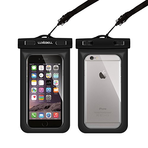 Luxebell® Wasserdichte Kamera Float Handschlaufe Armtrageschlaufe Schwimm-Armschlaufe für Ihre Unterwasserkamera Iphone Gopro VTech Kidizoom Action Cam Handy Marine-Fernglas Camcorder (2 Stück) (Gelb+Tasche) - 2