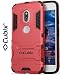Cubix Robot Case For Moto G4 Plus Case Back Cover Uv Coated Slim Hybrid Defender Bumper Shock Proof Case Armor Cover With Stand For Moto G4 Plus Red RS.399.00