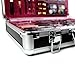 Professional Vanity Case Cosmetic Make Up Urban Beauty Box Travel Carry Gift 57 Piece Storage Organizer - Eyes Lips Face Nail