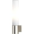 Astro Bathroom Wall Light, Zinc, 40 W, Matt Nickel