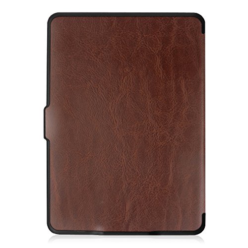 Fintie Kindle Paperwhite Hülle – Die dünnste und leichteste Smartshell Case Schutzhülle Tasche mit auto Sleep / Wake für den neuen Kindle Paperwhite 2016 (mit 300 ppi-Display, 6 Zoll, und integrierter Beleuchtung) und alle Modelle von 2012, 2013, 2014, 2015 – Vintage Braun - 6