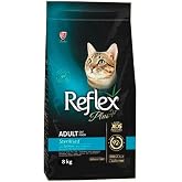 REFLEX PLUS Yetişkin 34/12 Somonlu Kedi Maması 8 Kg