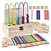 Produktbild Holz Zählen Rahmen Baby Kinder Bead Maze Abacus Rack Mathematik frühe pädagogische Spielzeug für 3-6 Jahre - Mxssi