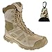 Produktbild Haix Black Eagle Athletic 11 High Desert Einsatz-Stiefel, Berg-Schuh, Extra Leicht, Hoch Atmungsaktiv mit Klimakomfort + Bundeswehr Microfaser Buddy-Towel (45)