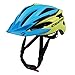 Produktbild Cratoni Fahrradhelm Pacer,blue-lime matt - Visier blau, Gr. L-XL (58-62 cm)