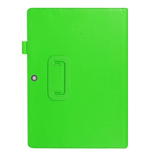 AVIDETLenovo Miix 310 / Miix 210 Hülle Case Etui Tasche, Ledertasche Schutzhülle Bumper Hüllen Tasche Leder Hülle Ultra Slim Lederhülle Flip Case Etui für Lenovo Miix 310 (Grün) - 7