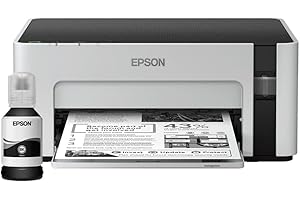 ‎EPSON Epson EcoTank M1100 - Tintenstrahldrucker für Büro, schwarz-weiß (6.000 Seiten mit jeder Tintenflasche), C11CG95403