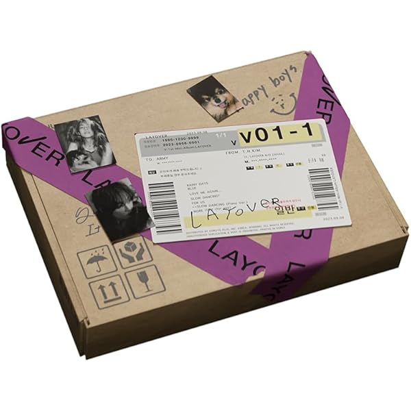 Album V ( Bts ) Layover ( Set Weverse Ver ) Pob | Meses sin interés