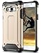 Produktbild Samsung Galaxy J7 (2016) DUOS Hülle, Coolden® Premium [Armor Serie] Outdoor Stoßfest Armor Case Tough Silikon TPU + Hard Bumper 4 Air Cushion Ecken Militärstandard Schutzhülle für Samsung Galaxy J7 2016 Handyhülle(Gold)