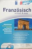 Franz�sisch schnell & easy / 4 CDs mit �ber 240 Min. Audiomaterial / Der neue Sprachkurs f�r Anf�nger und Wiedereinsteiger! - 