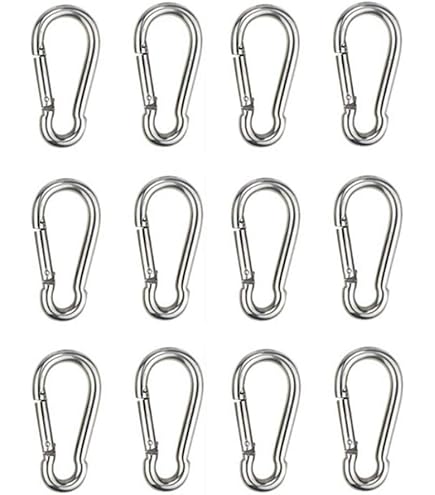 QitinDasen 30-teiliges Karabiner Set - Buntes Aluminium Set Für Schlüssel & Outdoor