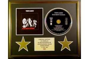 LIMITED EDITION CD DISPLAY THIN LIZZY/CD DISPLAY/LIMITED EDITION/COA/BAD REPUTATION