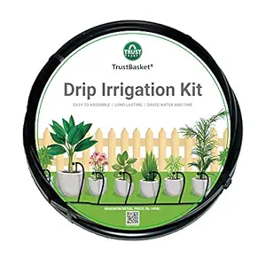 Trust basket Drip Irrigation Kit for 10 Plants