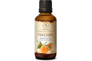 AROMATIKA TRUST THE POWER OF NATURE Mandarin Essential Oil 50ml - Citrus Reticulata - Aromatherapy - Homefragrance - 100% Pure & Natural Citrus Essential Oils for - Skin & Hair Care - Diffusers - Relaxation - Freshening - Good Mood