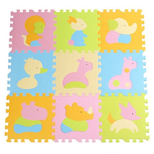 9 Pieces Of Puzzle/Waterproof Foam Mats Kids & Baby Foam Play Mats-02