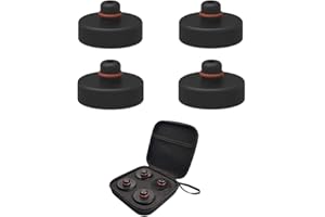 ThinsGo Tesla Silicone Jack Lift Pad Point Adapter For Model 3 Model Y Model S Model X with Storage Bag-4 Pack