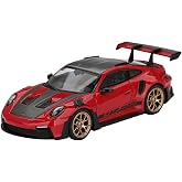 Mini Gt 1/64 1060 Porsche 911 (992) Gt3 Rs Weissach Package Guards Red
