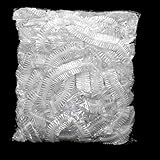 100PCS Disposable Shower Caps, Plastic Elastic Bath Cap for Home Use, Hotel, Spa, and Hair Salon(44 CM)