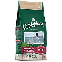 Christopherus Getreidefreie Vollnahrung für den ausgewachsenen Hund mit normaler Aktivität, Trockenfutter, Hirsch + Kartoffel, Ausgewachsener Hund, 12,0 kg