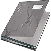 Leitz Design İmza Dosyası-18 B&ouml;lmeli, Gri
