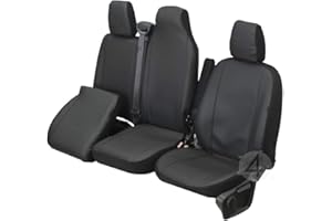 Housses de sičge en Cuir synthétique Parfaitement ajustées pour VIP DE 1+2 (3 Places) spécifiques au véhicule, Cuir ECO 4D-Z4L-DV-VIP-TC3M-11FT-30