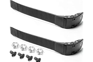 Yerleomit 2 Pièces Skate Universal Buckle Durable Inline Roller Skate Chaussures Énergie Strapes Strapes Accessoires de Reparation