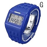Giologre Uhren für Kinder Jungen - Wasserdicht Outdoor Sports Digitaluhren Analog Armbanduhr mit Wecker/Timer/LED-Licht, Elektronische Stoßfest Handgelenk Uhr für Jugendliche Kinderuhren (G)
