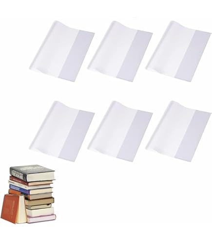 Agoer 30 Buste Per Quaderni Trasparenti Formato A4, Flessibili E - Foto 5