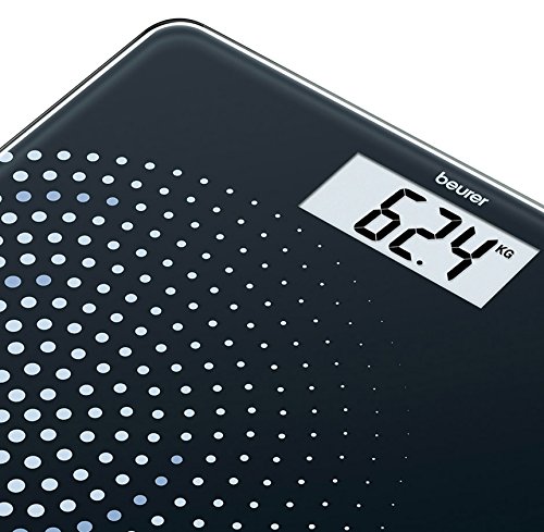 Beurer GS 210 Glaswaage (Digitalwaage aus Sicherheitsglas mit LCD-Display bis 180 kg) - 4