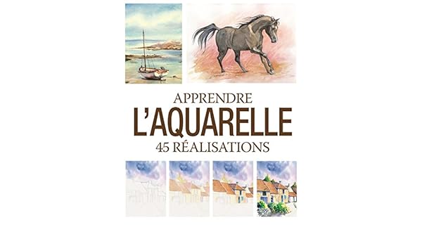 Amazonfr Apprendre Laquarelle 45 Réalisations - 