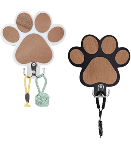 Set di 2 ganci da parete (ghisa