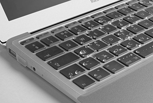 zanasta® 1x Silikon Tastaturschutz für Apple MacBook 12″ - 5