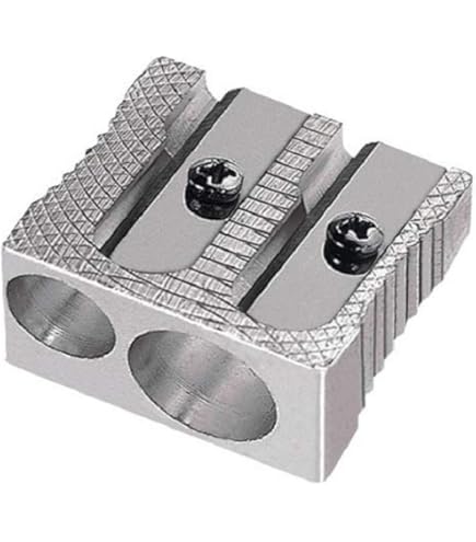 KUM Doppelspitzer 410 M - Magnesium Anspitzer Keilform Made In Germany