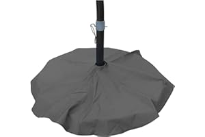 Taloit Housse de base de parasol, housse de protection pour pied de parasol, housse de protection portable, protection solaire imperméable et résistante aux UV, tissu Oxford robuste