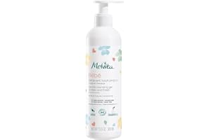 Melvita - Gel Lavant Hypoallergénique Bébés et Famille - Doux pour Peau Sensible - Sans Parabènes ni Sulfates - 500 ml