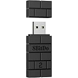 8Bitdo Wireless USB Adapter 2 for Switch/Switch OLED, Windows, Mac & Raspberry Pi Compatible with Xbox Series X & S Controlle