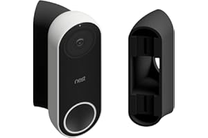 Mars Outpost | Wedge kompatibel mit Google Nest Hello Video Türklingel 1. Generation | Montagehalterung | 45° Winkel | Schlanke Passform, Stark | Made in EU