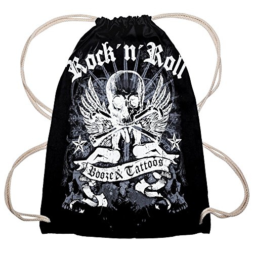 Preisvergleich Produktbild Top Fuel Fashion Rucksackbeutel Booze & Tattoos