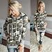 Womens Jumper, Xinantime Camouflage Printing Hoodie Sweatshirt (XL, Camouflage)