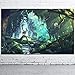 Produktbild YCOLLC Hayao Miyazaki Prinzessin Mononoke Anime Film Kunst Leinwand Poster Und Drucke Wohnkultur Wandbilder Für Wohnzimmer Schlafzimmer