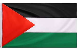 COXZD Bandiera nazionale della Palestina, 1,5 m x 0,9 m