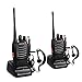 Produktbild proster Walkie Talkie Two Way Radio 16 Kanäle mit Sprachansagen wiederaufladbar Hühnerhabicht UHF 400–470 MHz CTCSS DCS 9006e USB-Ladegerät mit original Ohrhörer (2 Pcs)