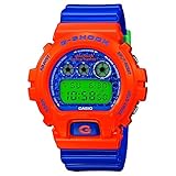 G-shock Crazy Colour Watch - Orange Head Blue Band