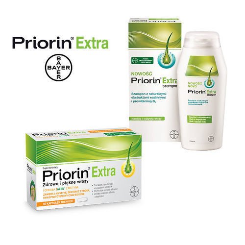 PRIORIN (EXTRA) Anti Hair Loss 60Capsules. Hair Growth Loss Regrowth Treatment+Priorin® Anti Hair Loss Revitalising Shampoo - with Natural Herbal Millet Extract & Provitamin B5 - 200 ml revalid